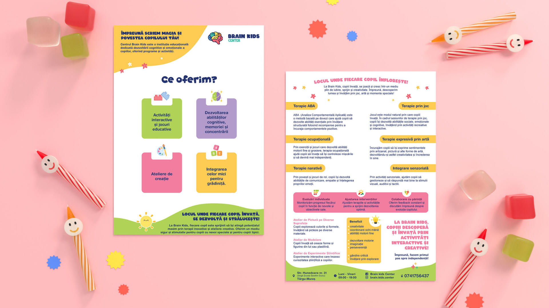 Brain Kids Center Flyer