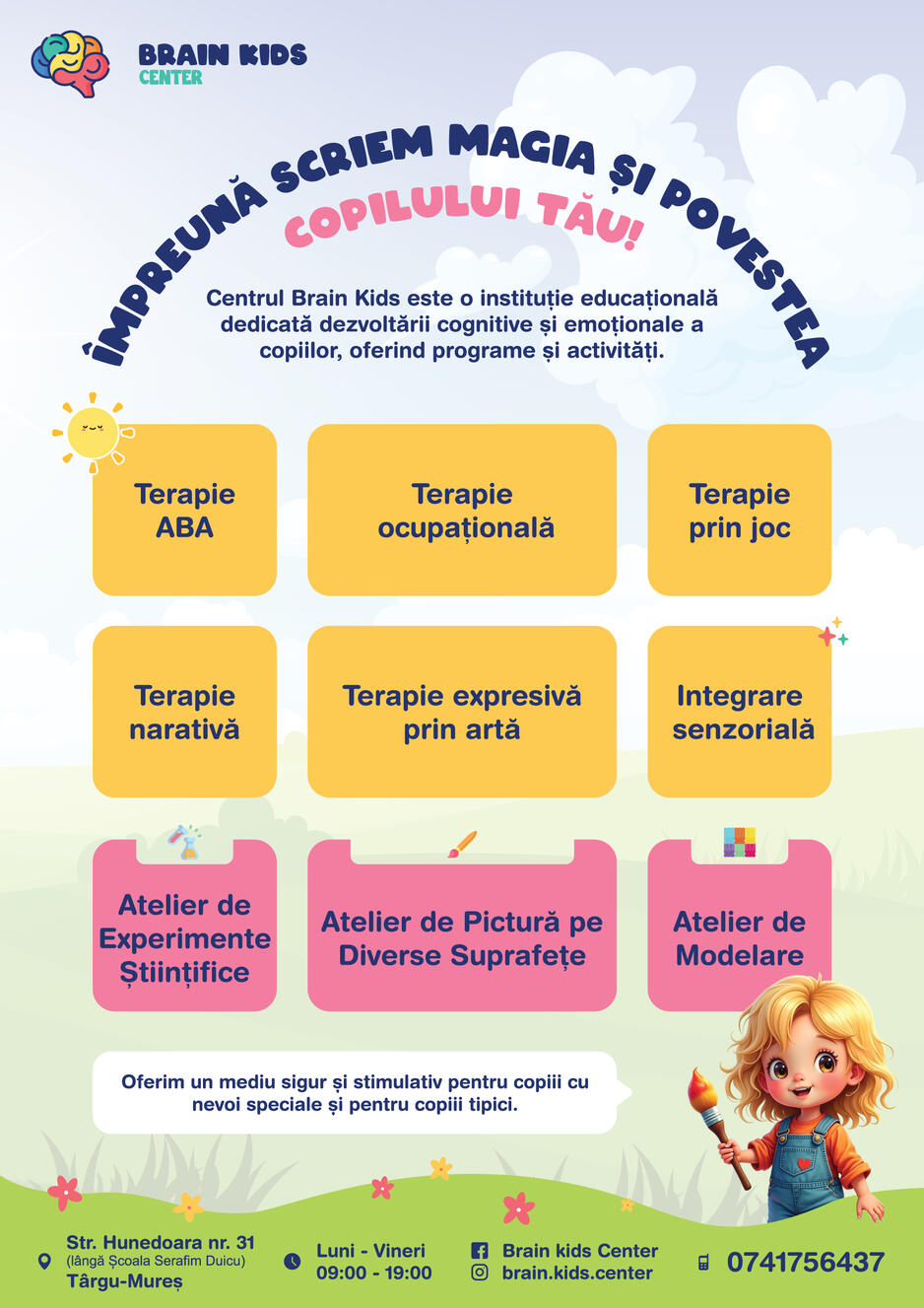 Brain Kids Center Poster